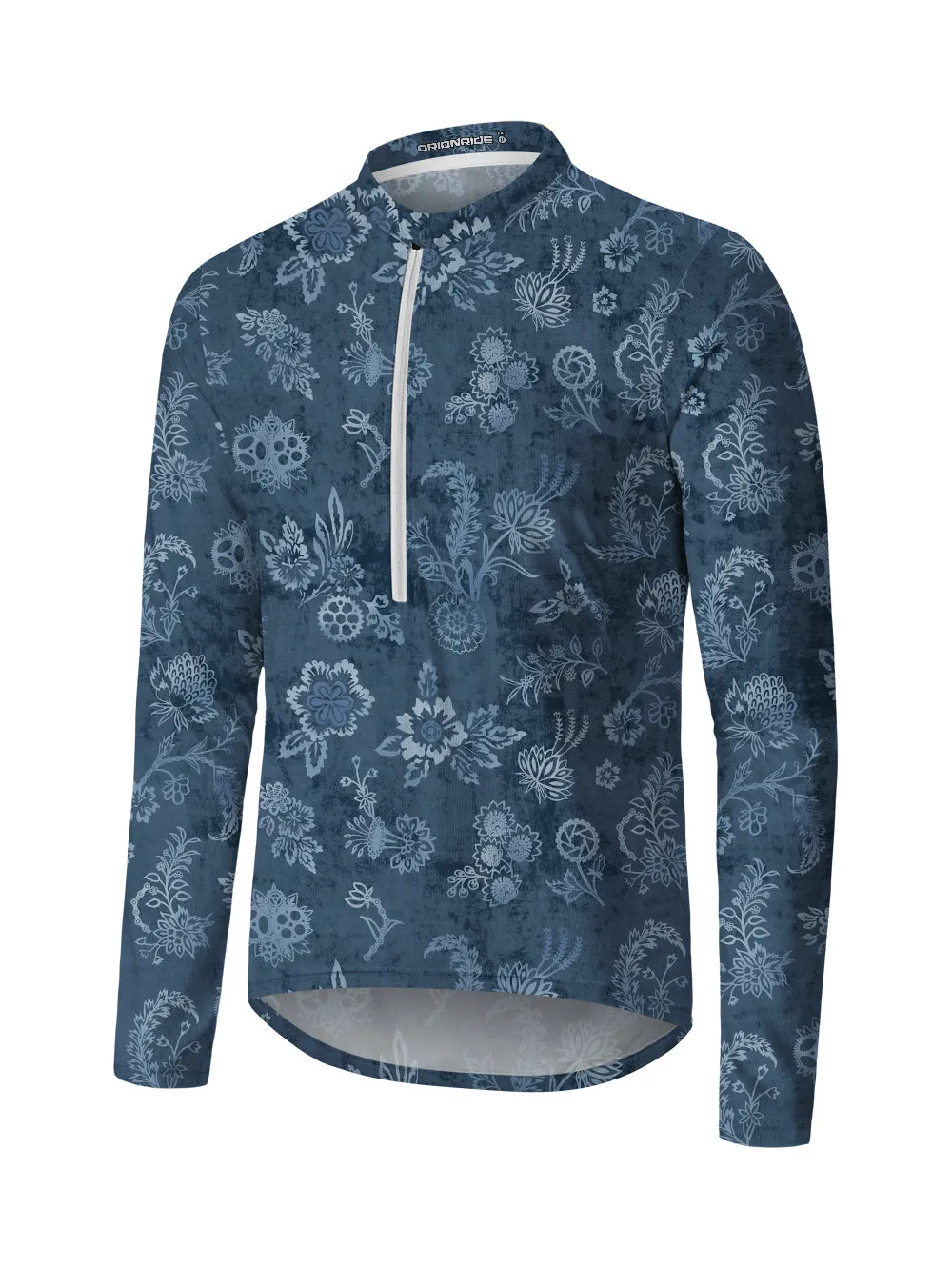 Orionride Gear Petals Long Sleeve Half Zipper Mountain Bike Jersey sold by Orionride