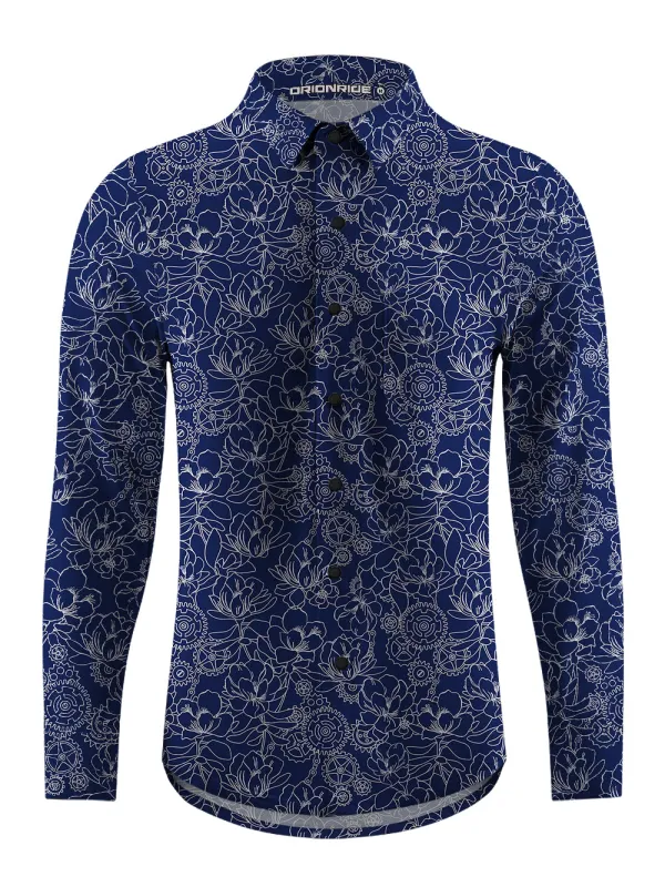 Orionride Elegant Gear Men's Stretchy Breathable Long Sleeve Gravel Shirt sold by Orionride