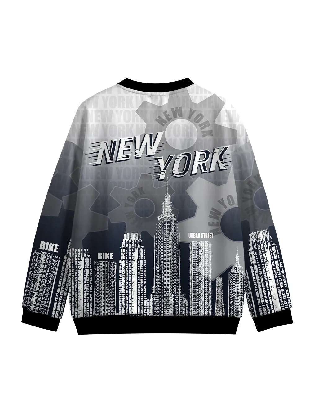 Orionride New York City Crew Neck Pullover Sweatshirt sold by Orionride product image thumbnail 2