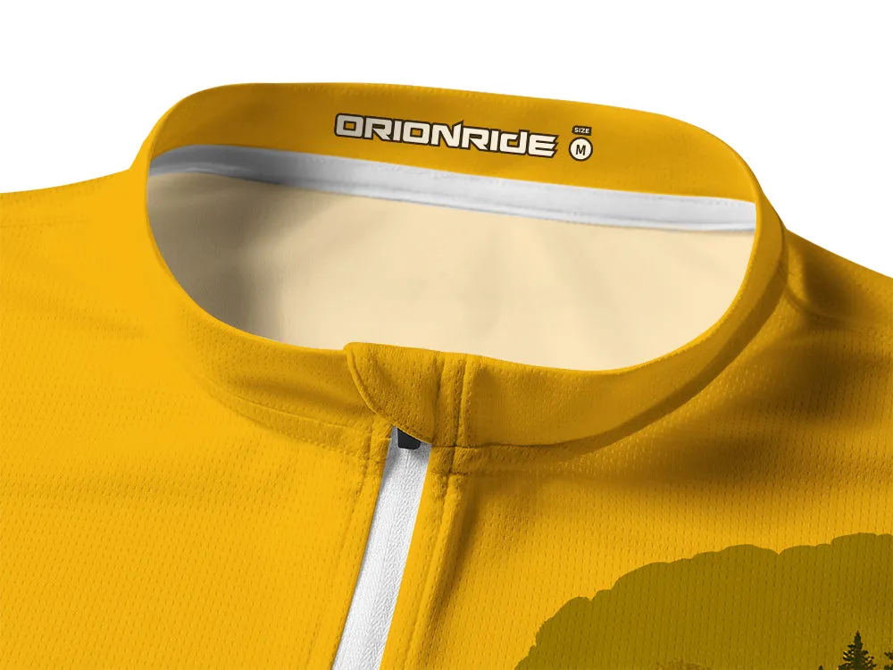 Orionride Noon Forest Long Sleeve Half Zipper Mountain Bike Jersey sold by Orionride product image thumbnail 3