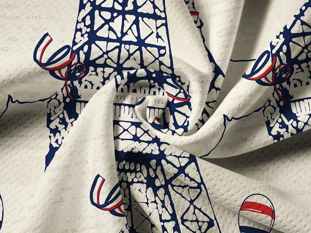 Orionride Arrival In Paris Long Sleeve Half Zipper Mountain Bike Jersey sold by Orionride product image thumbnail 5