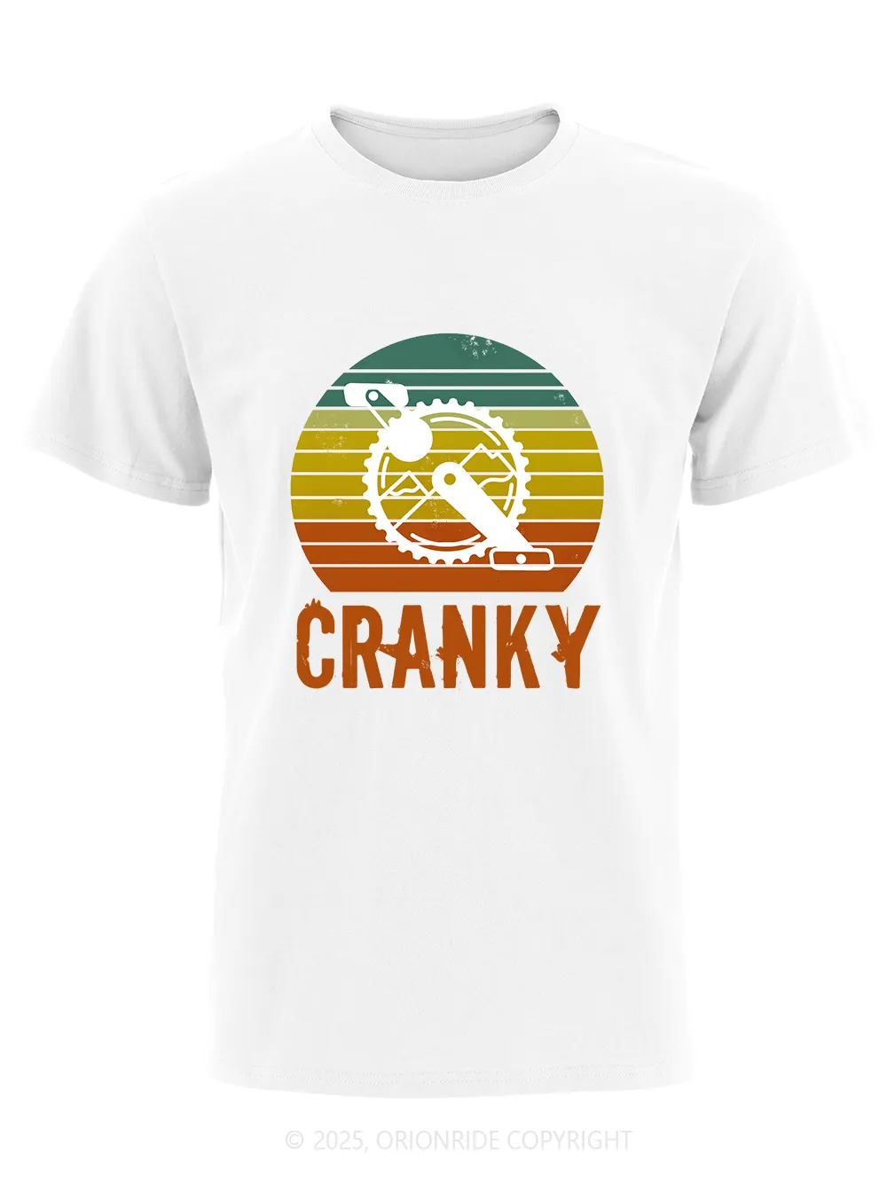 Orionride Cranky Short Sleeves Bike T-Shirt sold by Orionride product image thumbnail 2