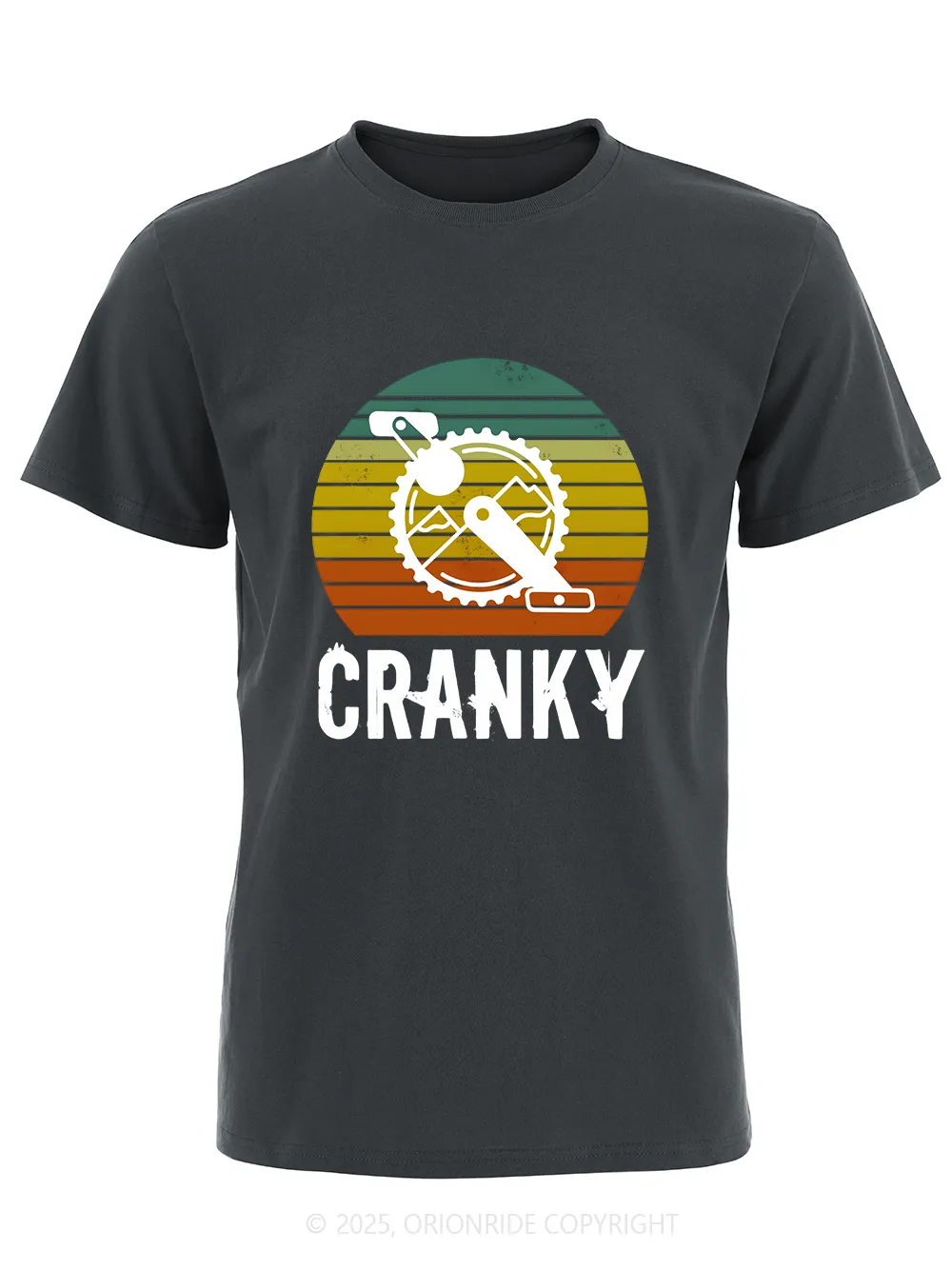 Orionride Cranky Short Sleeves Bike T-Shirt sold by Orionride product image thumbnail 4