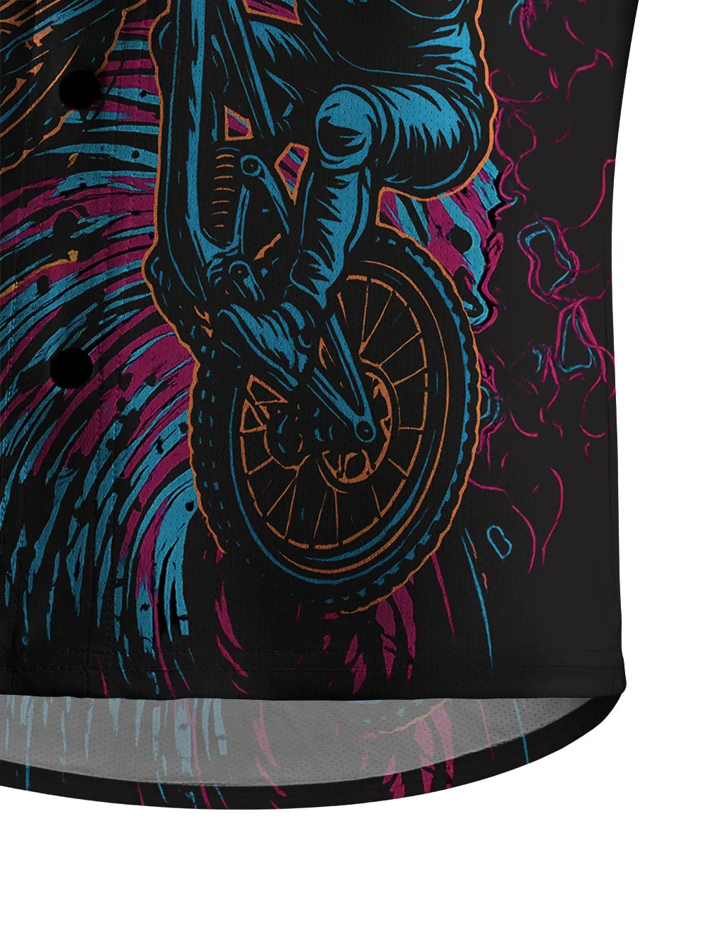 Orionride Cool Riding Men's Stretchy Breathable Long Sleeve Gravel Shirt sold by Orionride product image thumbnail 4