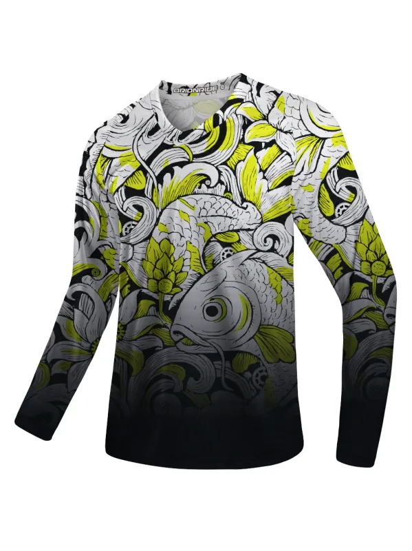 Orionride Wonderful Fish Long Sleeve Downhill Jersey sold by Orionride