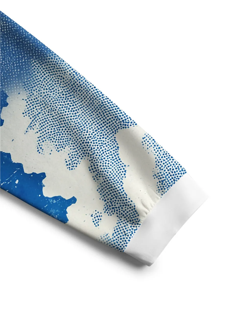 Orionride Ink Blue Sky Crew Neck Pullover Sweatshirt sold by Orionride product image thumbnail 3