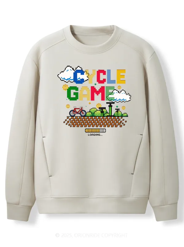 Orionride Cycle Game Women's Long Sleeve Bike Sweatshirt sold by Orionride