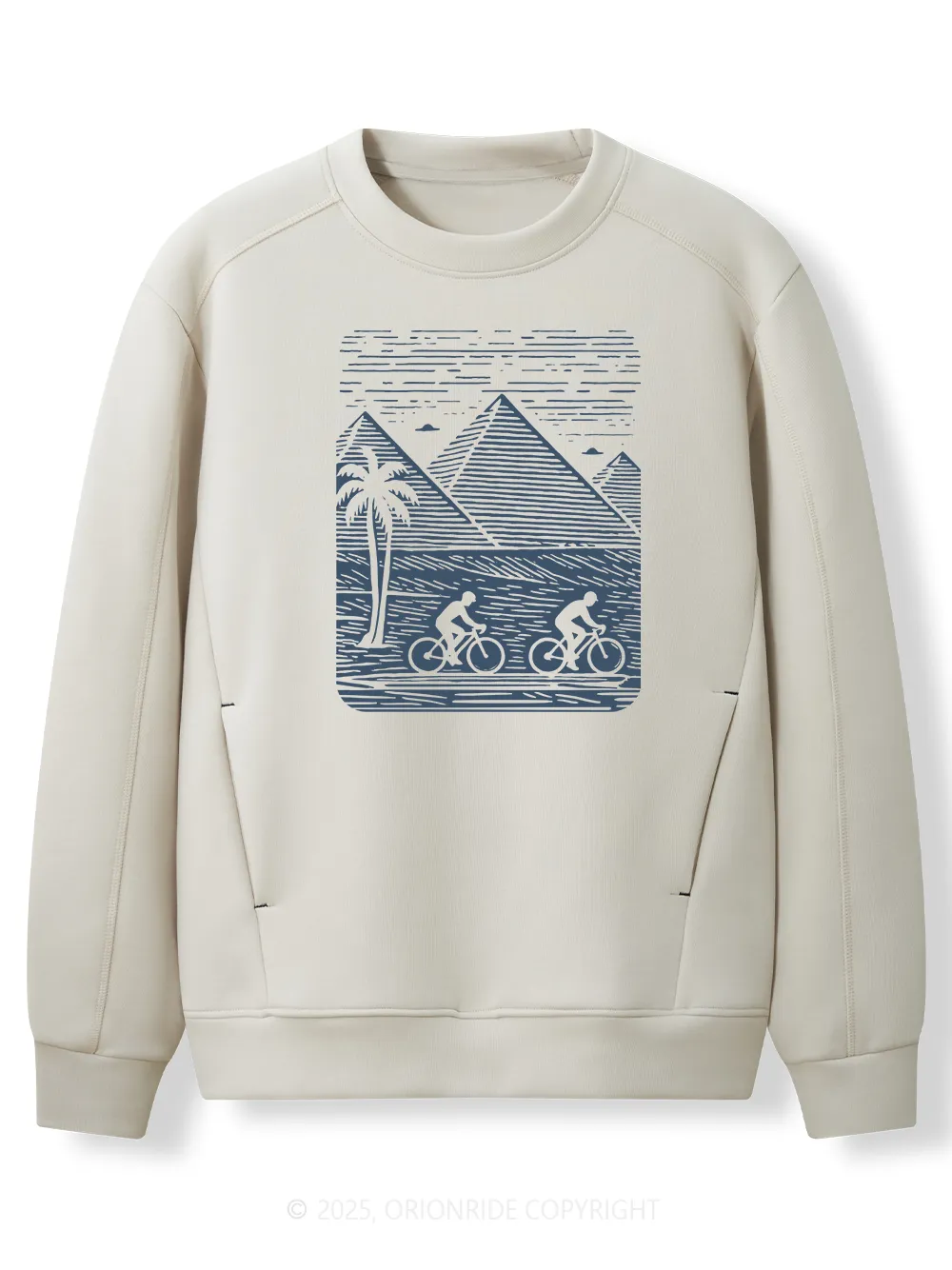 Orionride Pyramid Tour Women's Long Sleeve Bike Sweatshirt sold by Orionride product image thumbnail 2