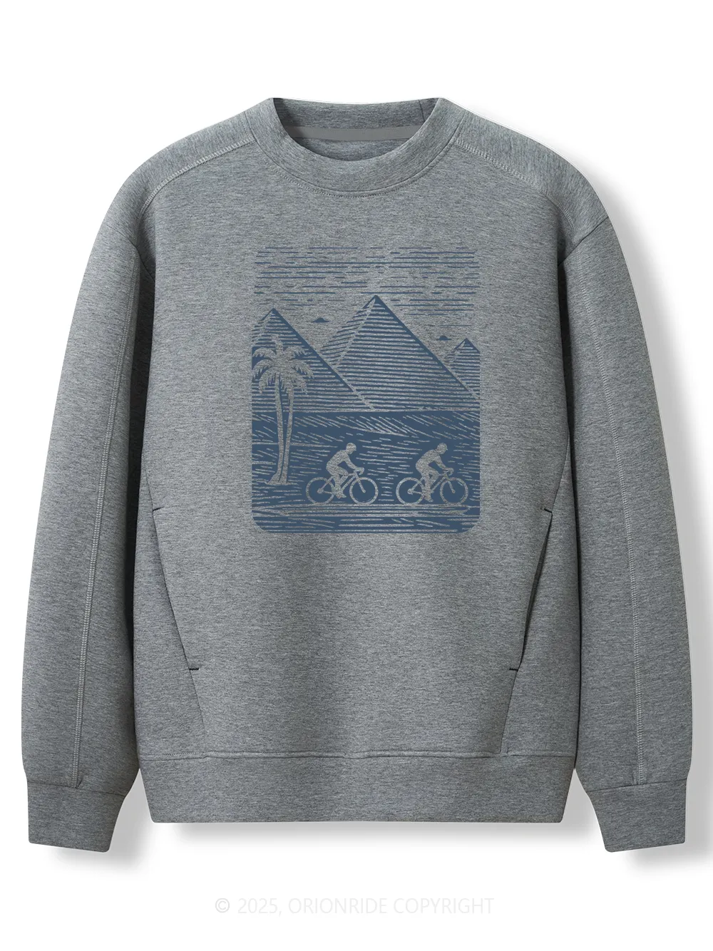 Orionride Pyramid Tour Women's Long Sleeve Bike Sweatshirt sold by Orionride