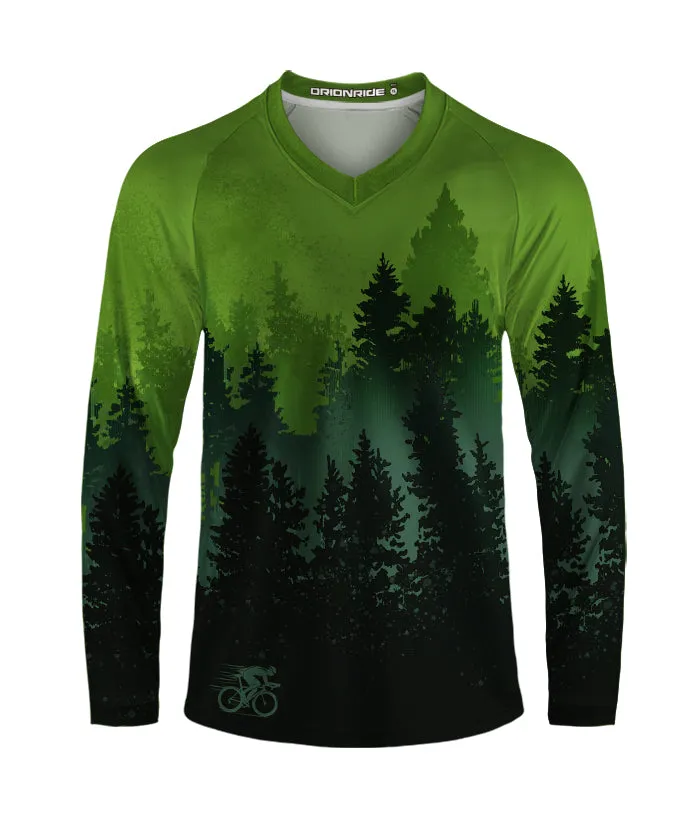 Orionride Explore The Forest Long Sleeve Downhill Jersey sold by Orionride product image thumbnail 2