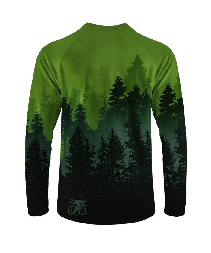 Orionride Explore The Forest Long Sleeve Downhill Jersey sold by Orionride product image thumbnail 3