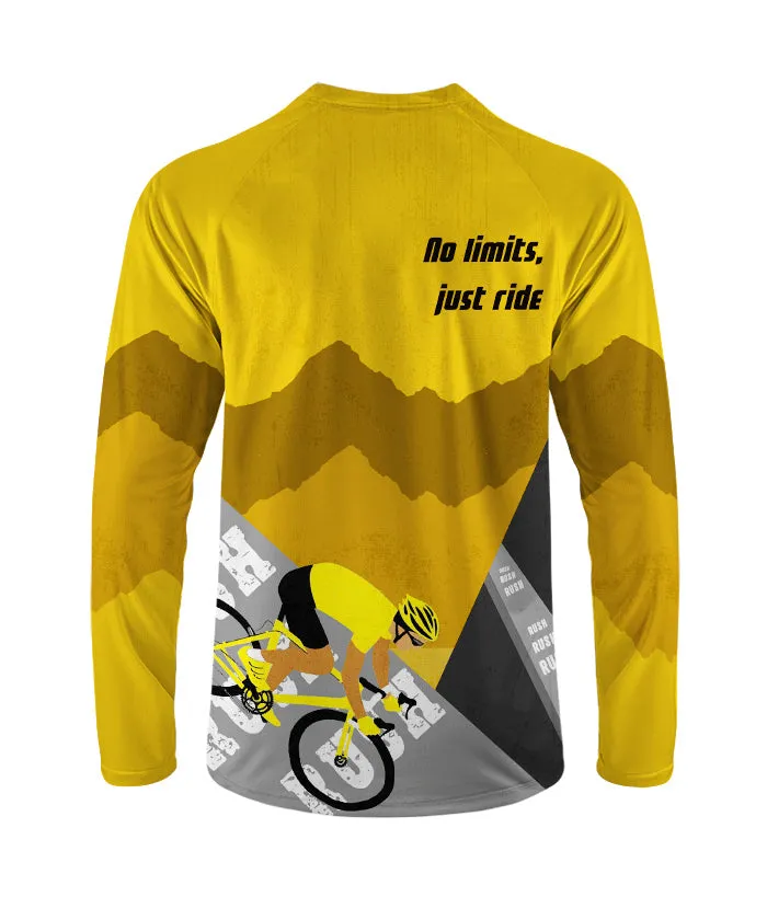 Orionride No Limits Just Ride Long Sleeve Downhill Jersey sold by Orionride product image thumbnail 3