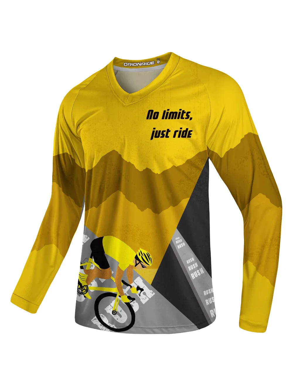 Orionride No Limits Just Ride Long Sleeve Downhill Jersey sold by Orionride