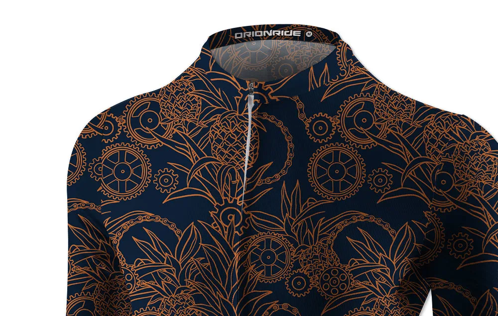 Orionride Pineapple Isle Long Sleeve Cycling Jersey sold by Orionride product image thumbnail 4