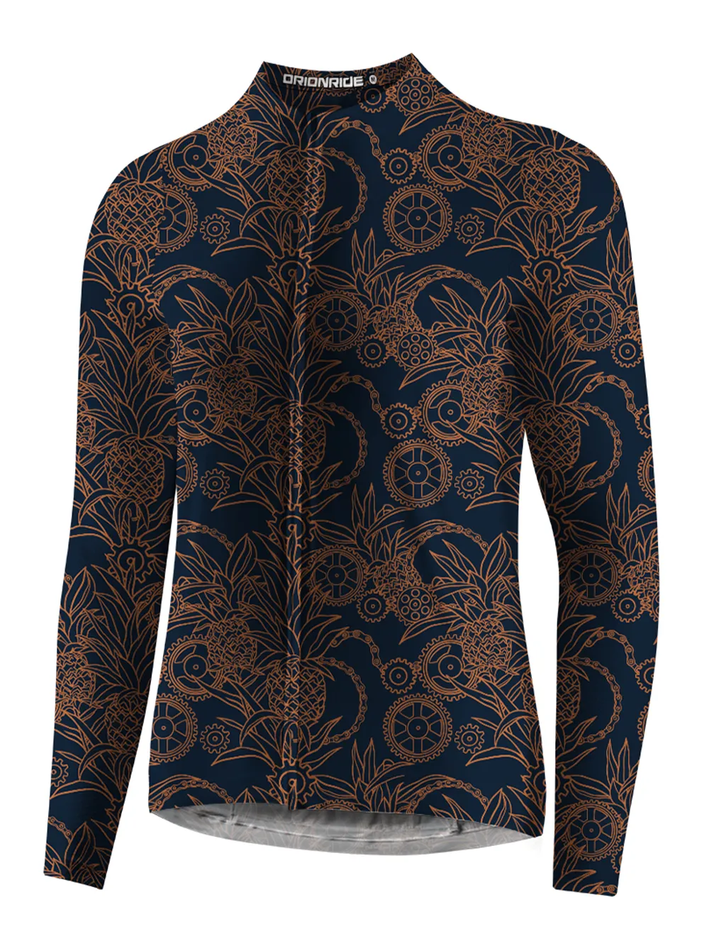 Orionride Pineapple Isle Long Sleeve Cycling Jersey sold by Orionride product image thumbnail 2