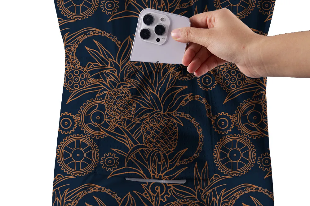 Orionride Pineapple Isle Long Sleeve Cycling Jersey sold by Orionride product image thumbnail 5