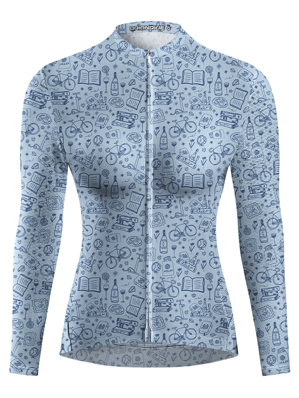 Orionride Cycling Club Women's Long Sleeve Cycling Jersey sold by Orionride