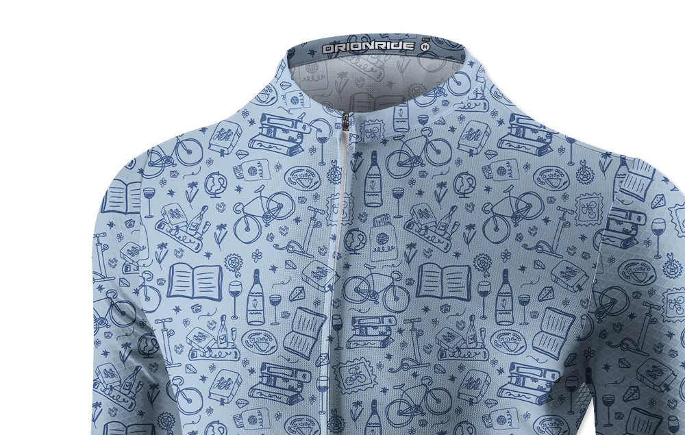 Orionride Cycling Club Women's Long Sleeve Cycling Jersey sold by Orionride product image thumbnail 4