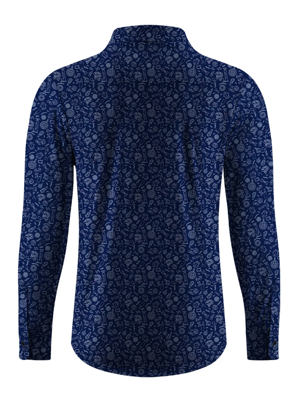 Orionride Cycling Parts Men's Stretchy Breathable Long Sleeve Gravel Shirt sold by Orionride product image thumbnail 3