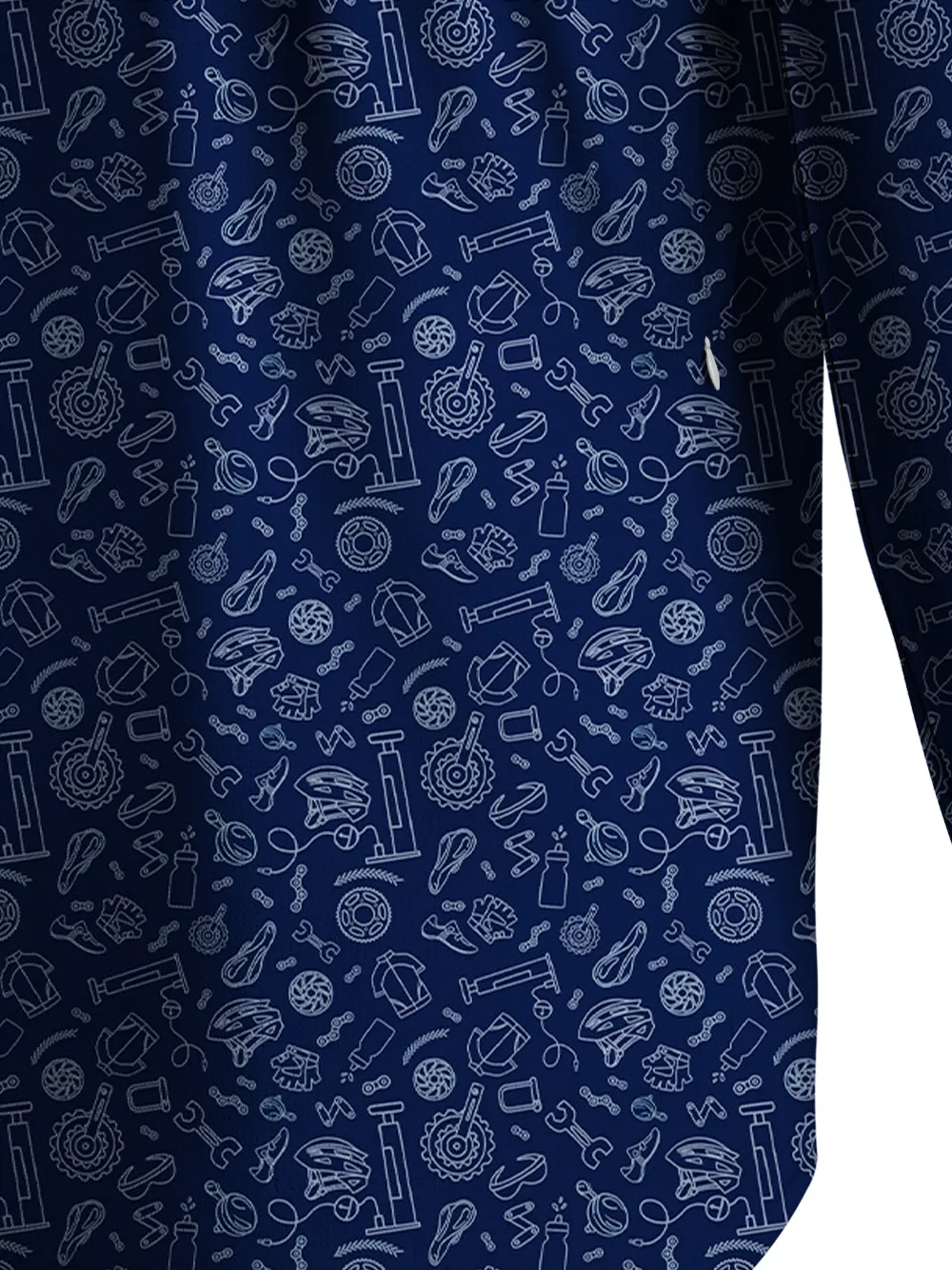 Orionride Cycling Parts Men's Stretchy Breathable Long Sleeve Gravel Shirt sold by Orionride product image thumbnail 5