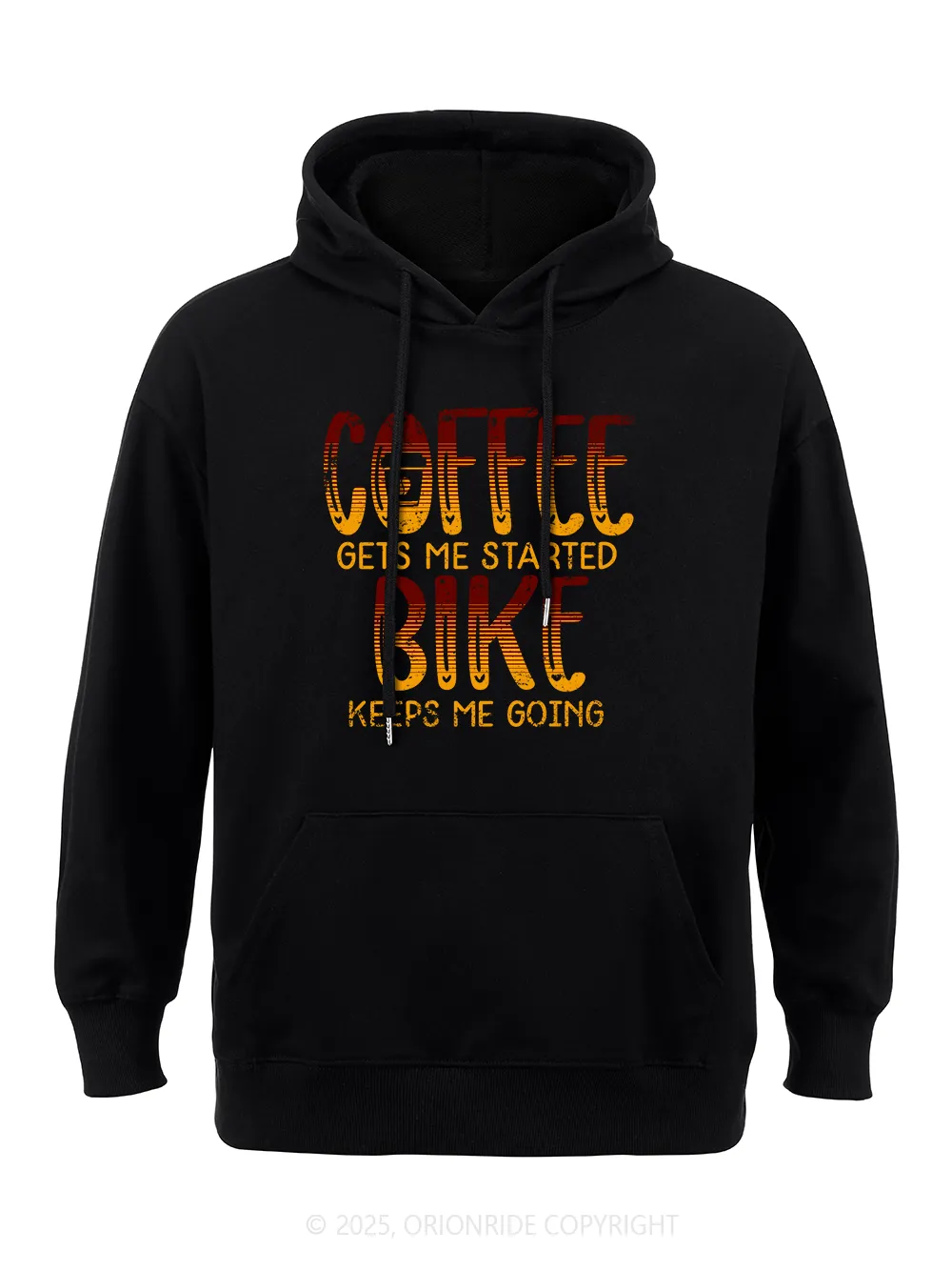 Orionride Coffee Or Bike Classic Hoodie sold by Orionride product image thumbnail 2