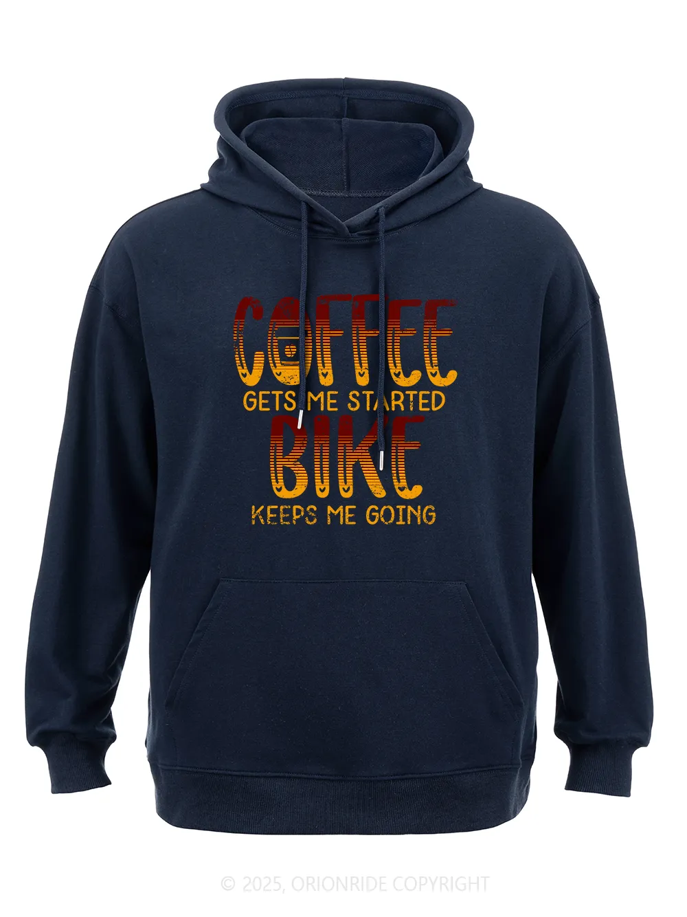 Orionride Coffee Or Bike Classic Hoodie sold by Orionride product image thumbnail 3