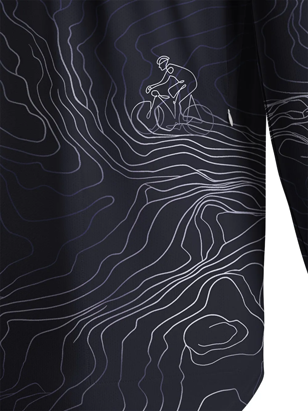 Orionride Rugged Contours Men's Stretchy Breathable Long Sleeve Gravel Shirt sold by Orionride product image thumbnail 5