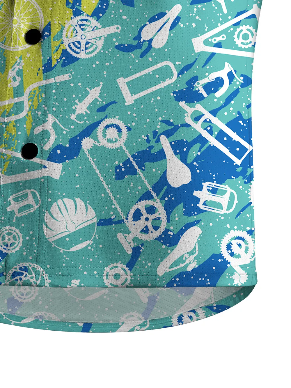 Orionride Graffiti Parts Men's Stretchy Breathable Long Sleeve Gravel Shirt sold by Orionride product image thumbnail 4