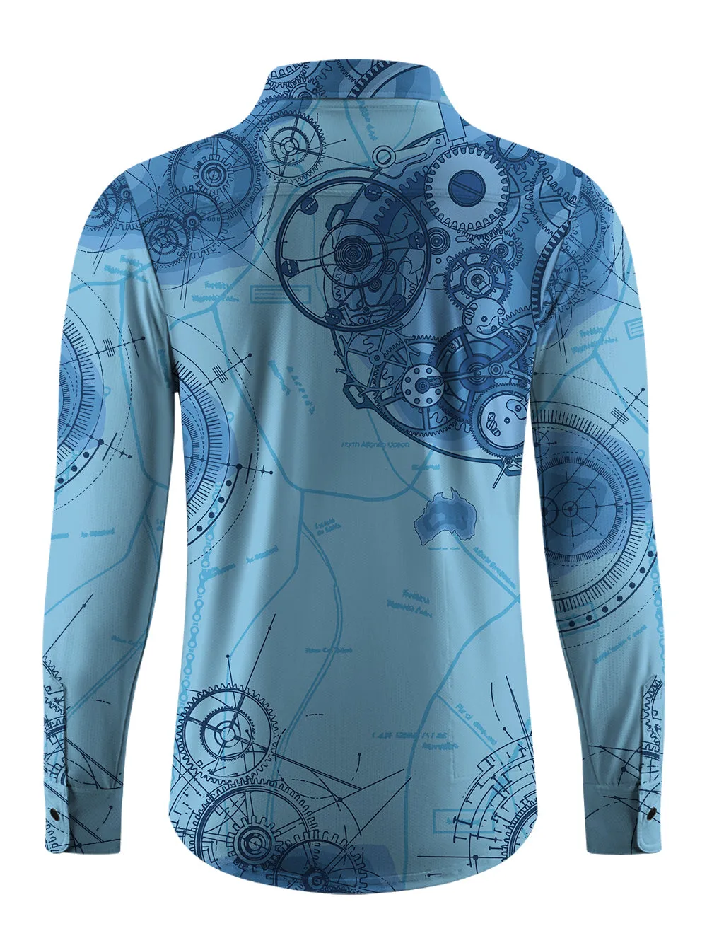 Orionride Gear Structure Men's Stretchy Breathable Long Sleeve Gravel Shirt sold by Orionride product image thumbnail 3