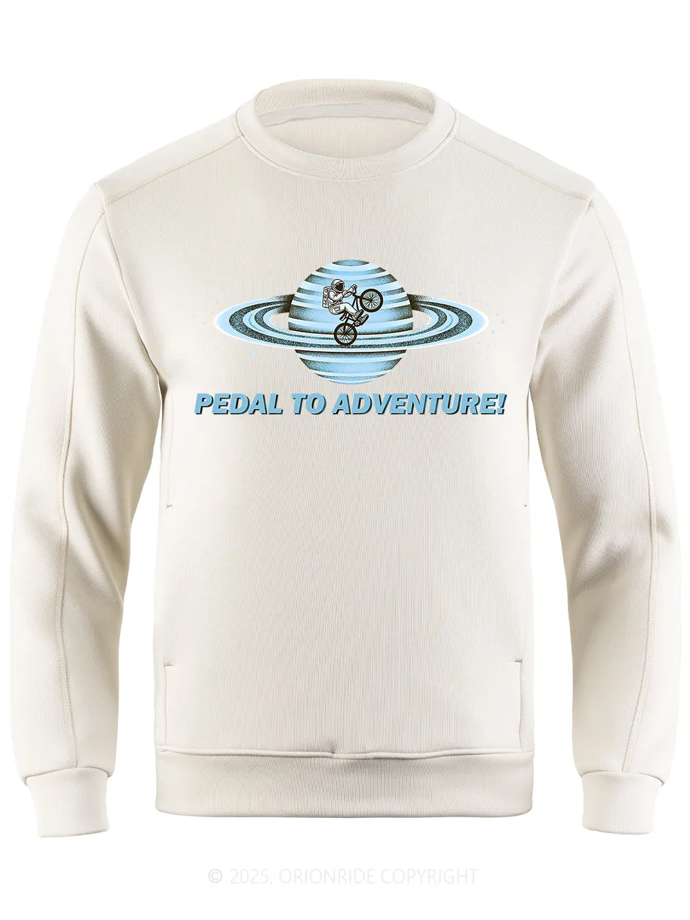 Orionride Space Cycling Long Sleeve Bike Sweatshirt sold by Orionride product image thumbnail 5