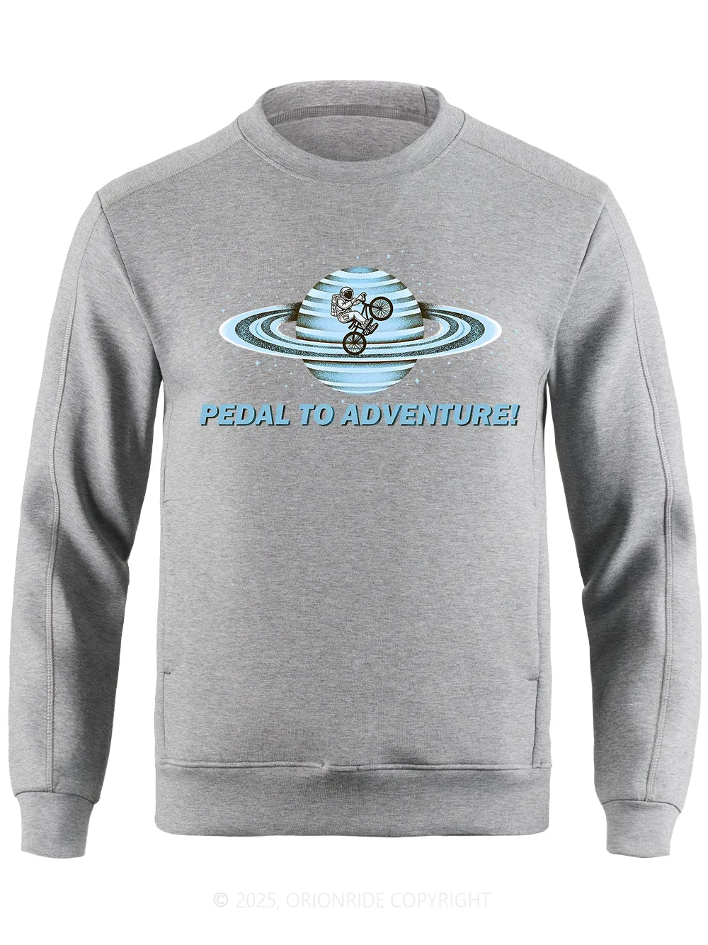 Orionride Space Cycling Long Sleeve Bike Sweatshirt sold by Orionride product image thumbnail 3