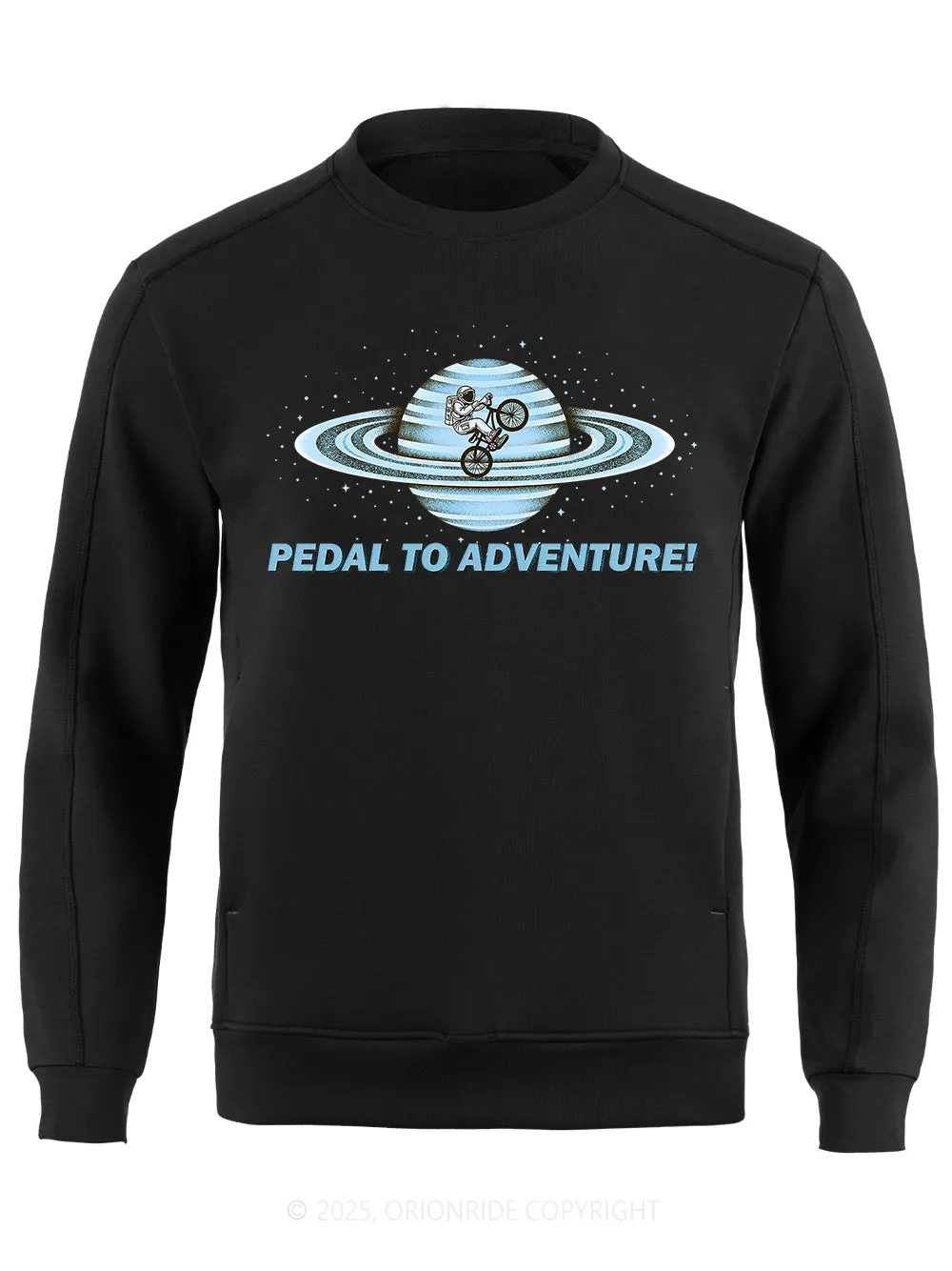Orionride Space Cycling Long Sleeve Bike Sweatshirt sold by Orionride