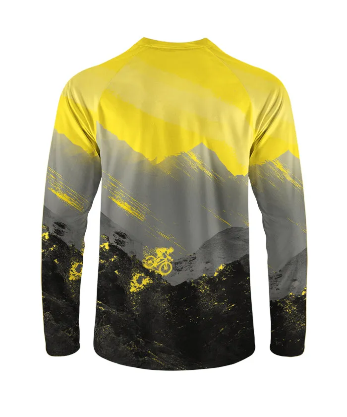 Orionride A Contest Of Speed Long Sleeve Downhill Jersey sold by Orionride product image thumbnail 3
