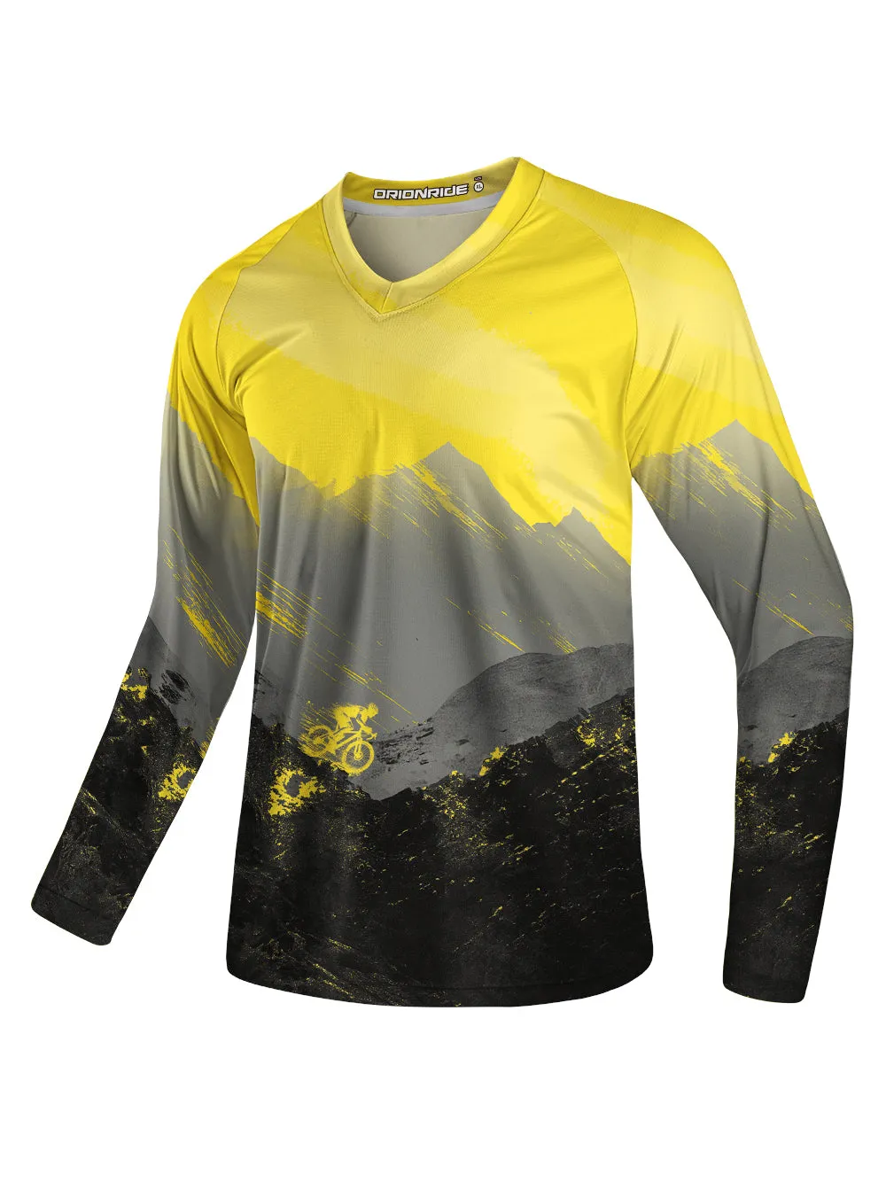 Orionride A Contest Of Speed Long Sleeve Downhill Jersey sold by Orionride