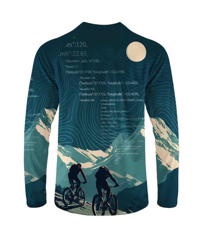 Orionride Travel Together Long Sleeve Downhill Jersey sold by Orionride product image thumbnail 3