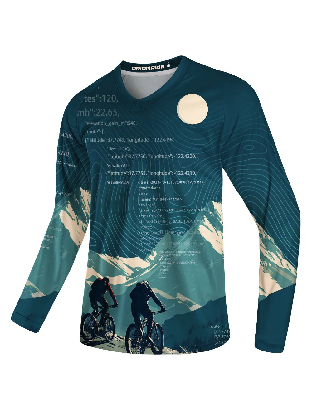 Orionride Travel Together Long Sleeve Downhill Jersey sold by Orionride
