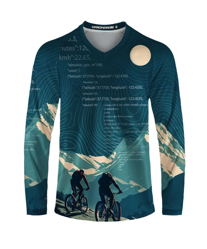 Orionride Travel Together Long Sleeve Downhill Jersey sold by Orionride product image thumbnail 2