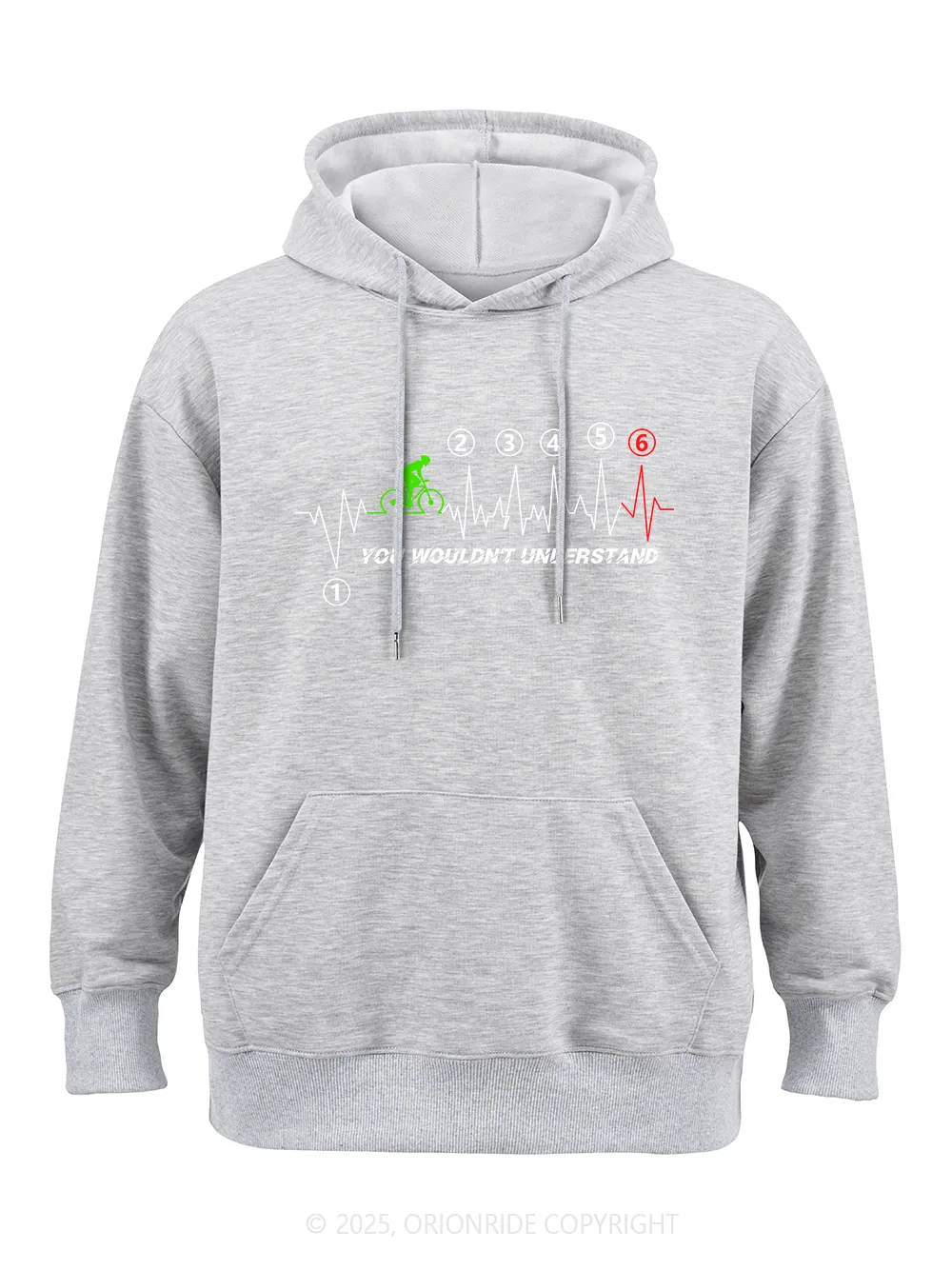 Orionride Heartbeat Moment Classic Hoodie sold by Orionride product image thumbnail 5