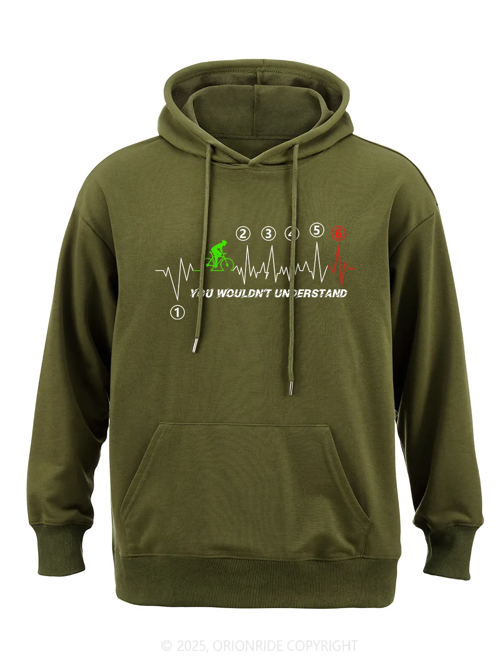 Orionride Heartbeat Moment Classic Hoodie sold by Orionride product image thumbnail 3