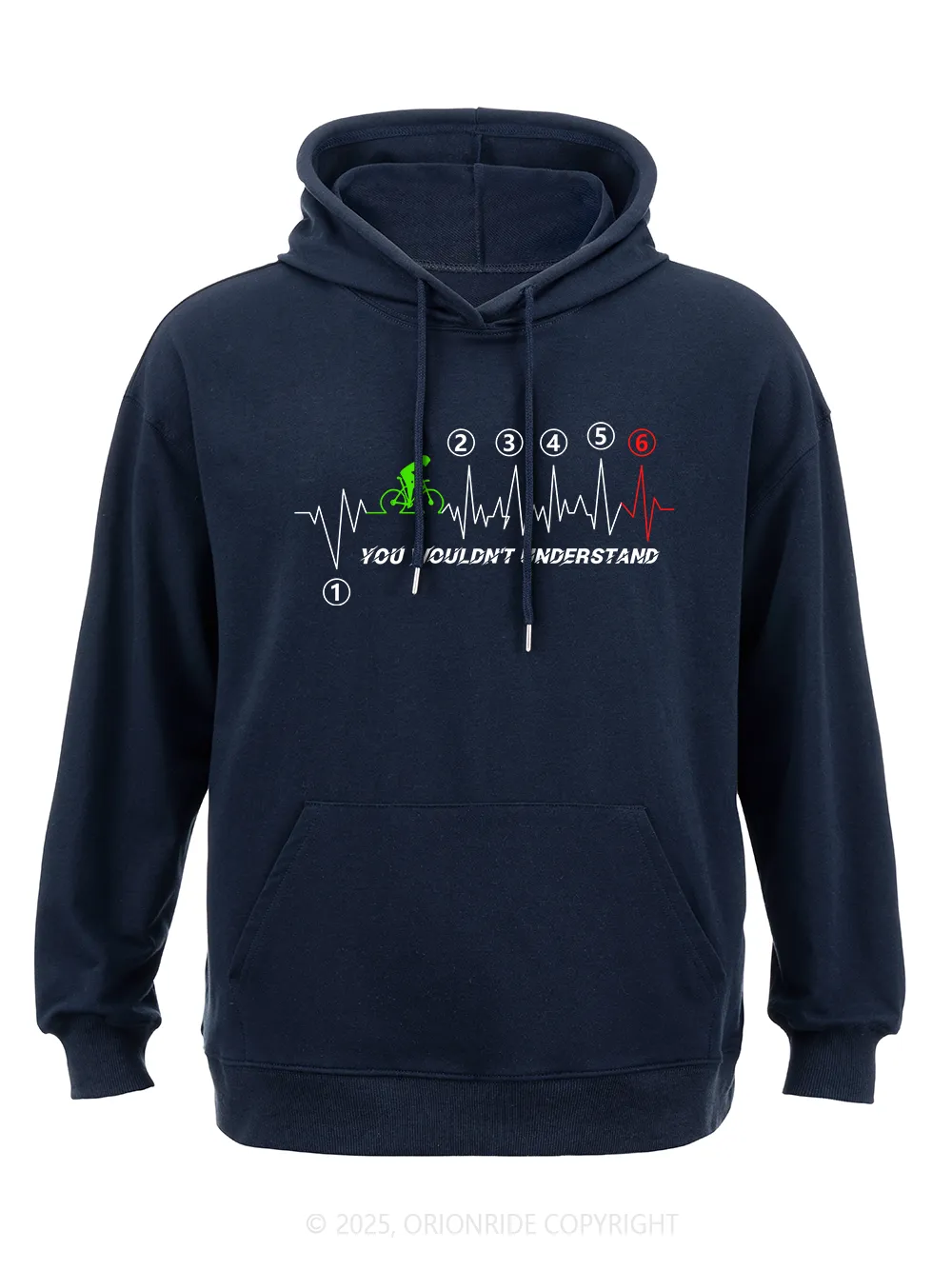Orionride Heartbeat Moment Classic Hoodie sold by Orionride product image thumbnail 2