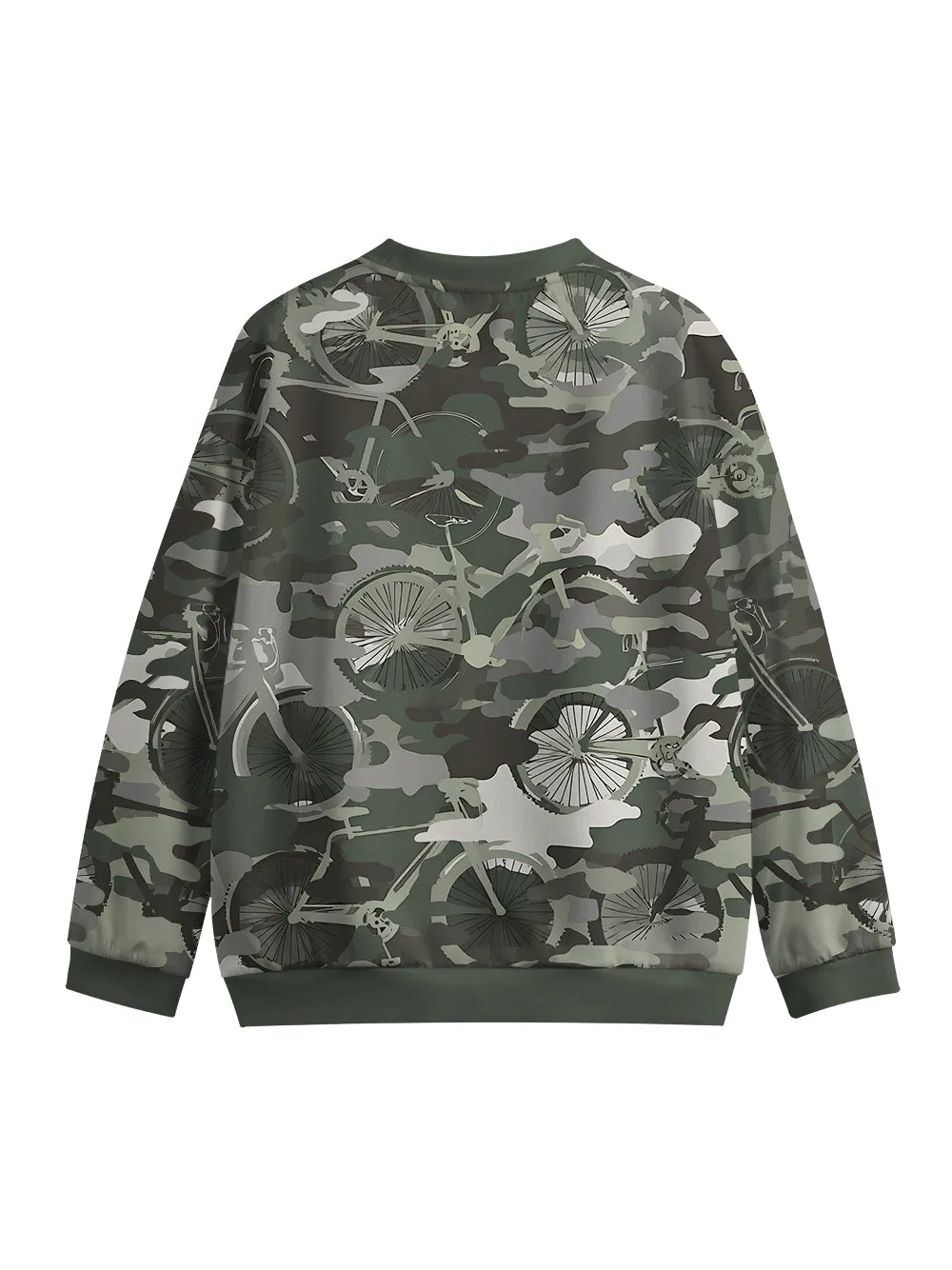 Orionride Camouflage Crew Neck Pullover Sweatshirt sold by Orionride product image thumbnail 3