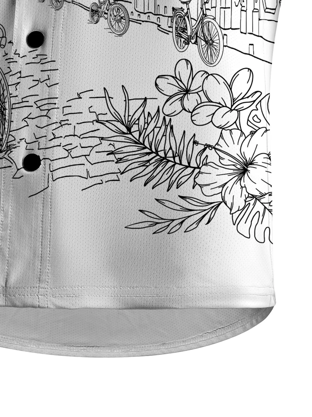 Orionride Bicycle Street Men's Stretchy Breathable Long Sleeve Gravel Shirt sold by Orionride product image thumbnail 4