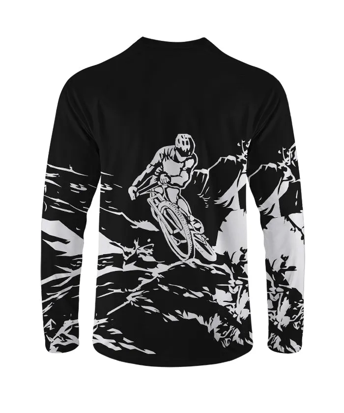 Orionride Unique Skills Long Sleeve Downhill Jersey sold by Orionride product image thumbnail 4
