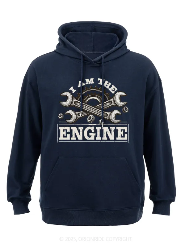 Orionride I Am The Engine Classic Hoodie sold by Orionride