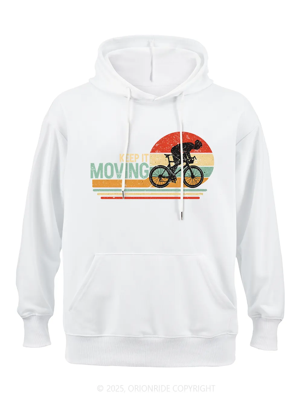 Orionride Keep It Moving Classic Hoodie sold by Orionride product image thumbnail 3