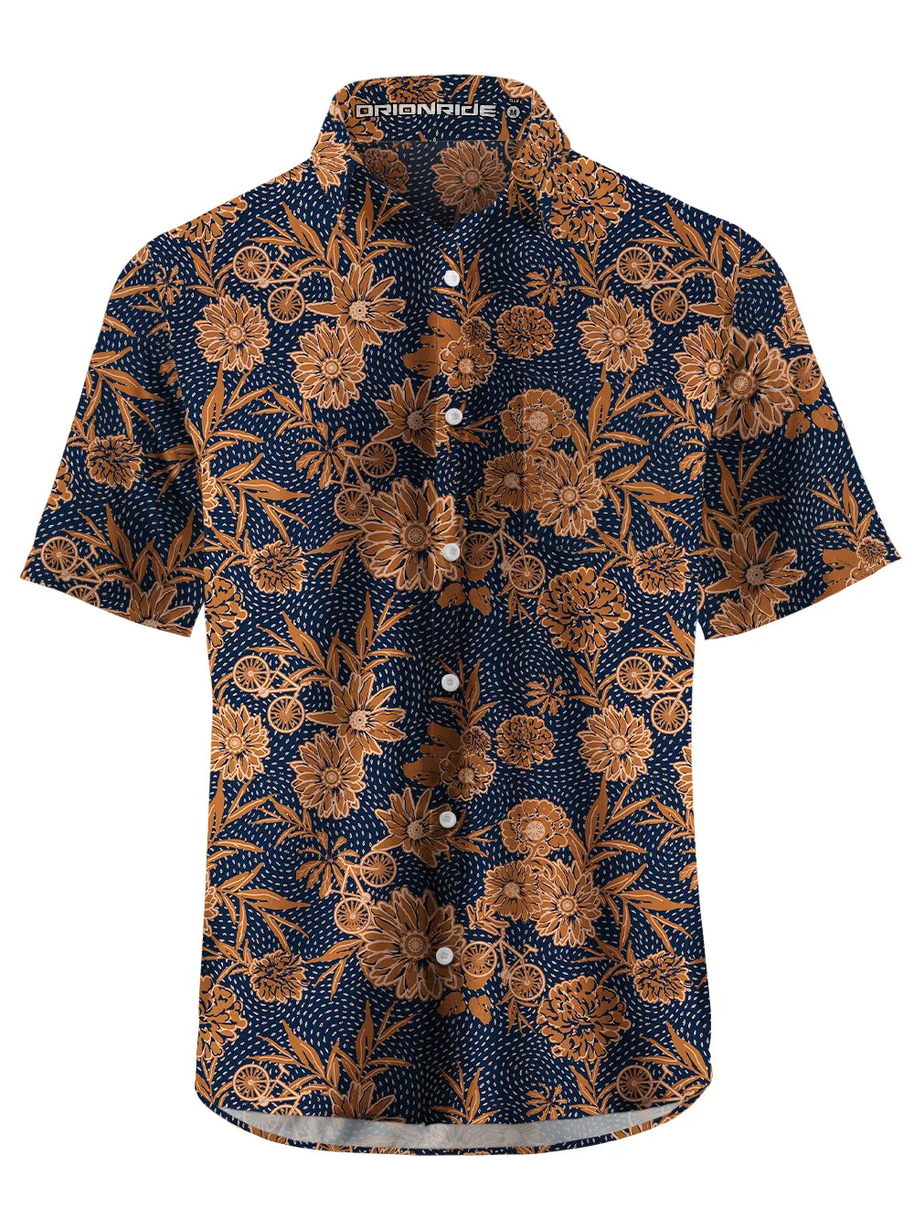 Orionride Flower Room Zipper Pockets Ultra Lightweight Short Sleeves Gravel Shirt sold by Orionride product image thumbnail 3