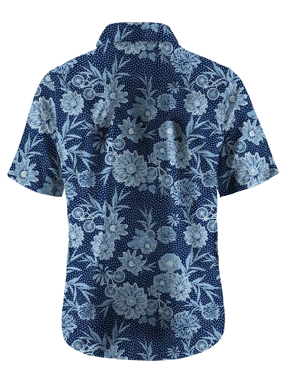 Orionride Flower Room Zipper Pockets Ultra Lightweight Short Sleeves Gravel Shirt sold by Orionride product image thumbnail 5