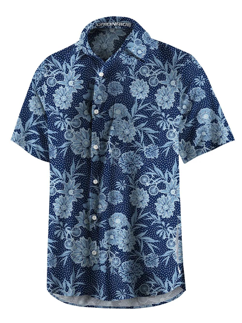 Orionride Flower Room Zipper Pockets Ultra Lightweight Short Sleeves Gravel Shirt sold by Orionride product image thumbnail 4