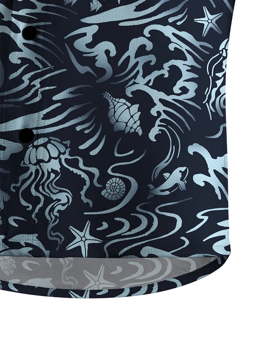 Orionride Ocean Legend Men's Stretchy Breathable Long Sleeve Gravel Shirt sold by Orionride product image thumbnail 4