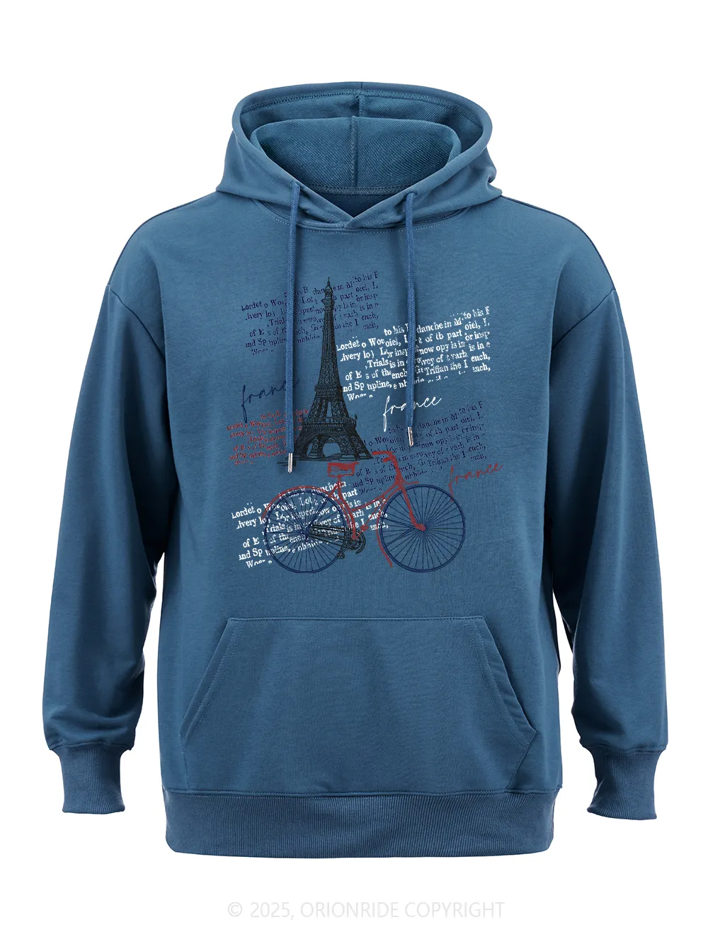 Orionride Tour Around The Eiffel Tower Classic Hoodie sold by Orionride product image thumbnail 3